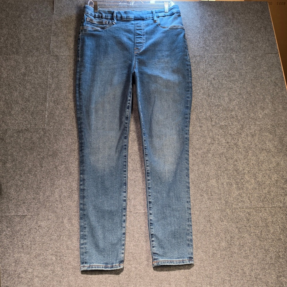 Good American Skinny Jeans Women 4 Blue Good Always Fits High Rise Stretch Denim